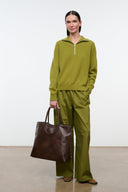 Espresso-brown distressed tote bag with structured top and wide handles