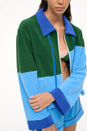 Image CARLI JACKET | DEEP SEA JUNGLE SKY 7 of 9