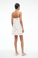 Image LAURA LINEN MINI DRESS | POP SARDINES IVORY 5 of 5