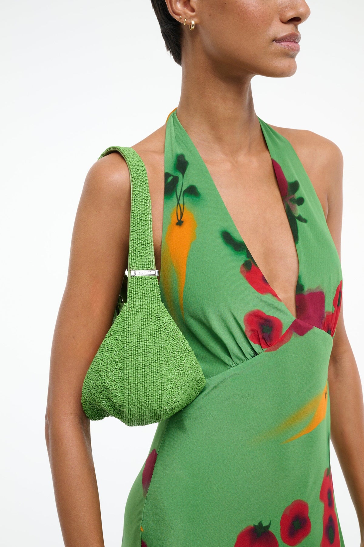 Image DEMY BEADED SHOULDER BAG | MEADOW 2 of 8 and Clicking this image will trigger a zoom pop-up