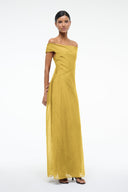 Image CHEYENNE DRESS | CHARTREUSE 2 of 5