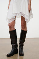BROOKLYN FLAT BOOT | ESPRESSO DISTRESSED ESPRESSO DISTRESSED / 36