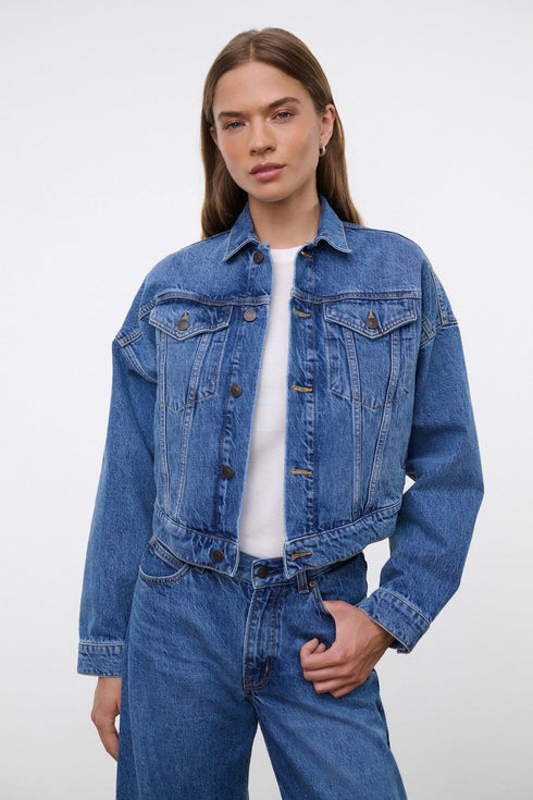 Go to GLEN DENIM JACKET VINTAGE WASH view 2