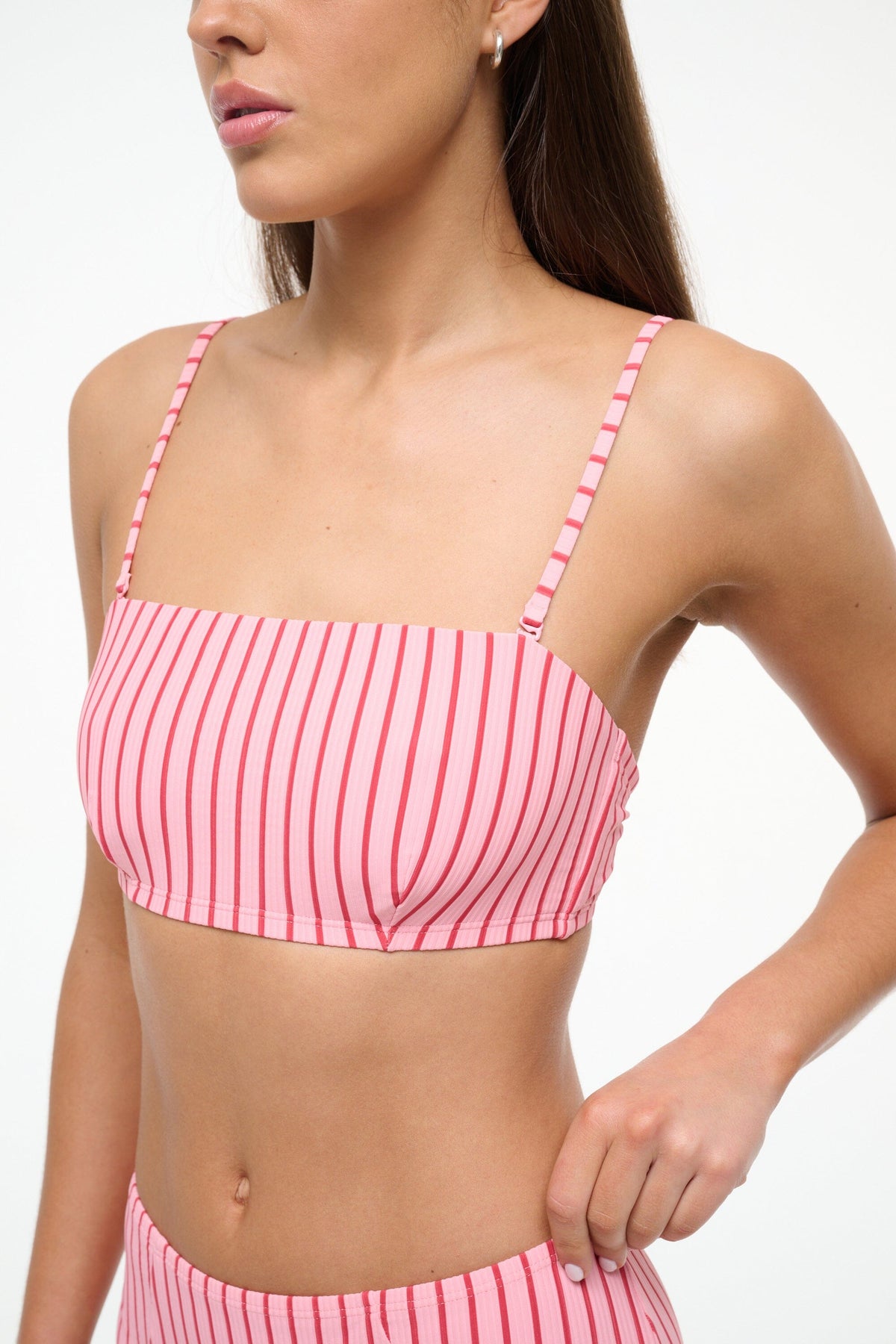 Image LULU BIKINI TOP | MONTAUK STRIPE 5 of 9 and Clicking this image will trigger a zoom pop-up