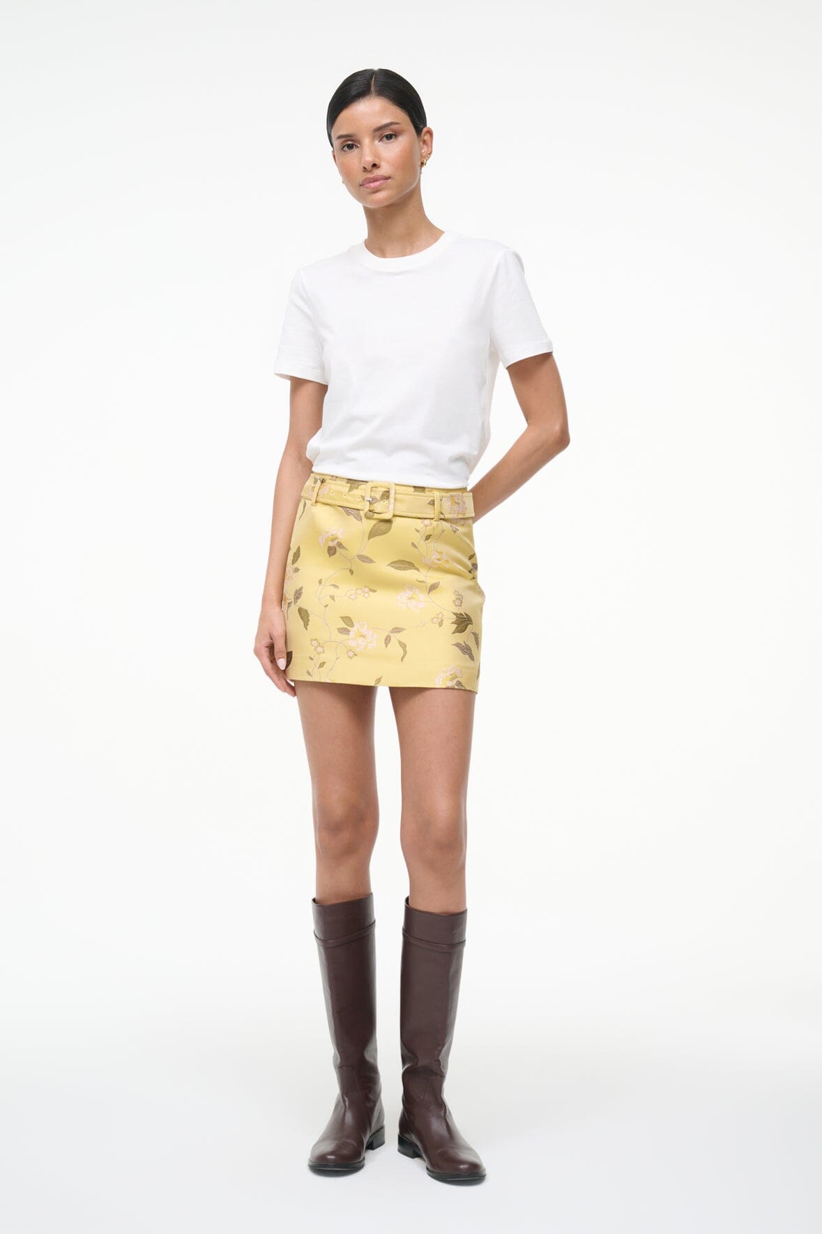 Image REESE SKIRT | WILDFLOWERS 1 of 5 and Clicking this image will trigger a zoom pop-up