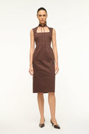 Image MARIANO DRESS | DARK CHOCOLATE 1 of 5