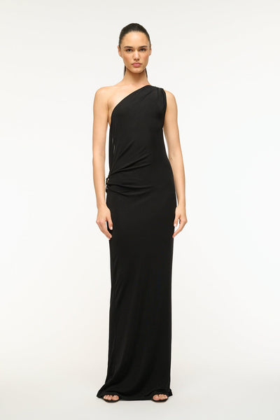 ワンピース STAUD Woman Dress Black R25R2209OZ BLK Staud Zenith Dress in Black | FWRD