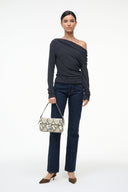 Image PHILOMENA TOP | CHARCOAL 2 of 5