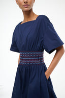 Image AMY MINI DRESS | NAVY 3 of 6