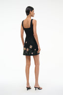 Image LE SABLE DRESS | DAHLIA DAYDREAM BLACK 3 of 6