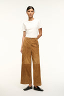 Image MASONRY PANT | TAN SUEDE 1 of 6