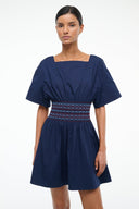 Image AMY MINI DRESS | NAVY 6 of 6