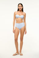 Image JO BALCONETTE BIKINI TOP | SKY MICRO CHECK 3 of 7