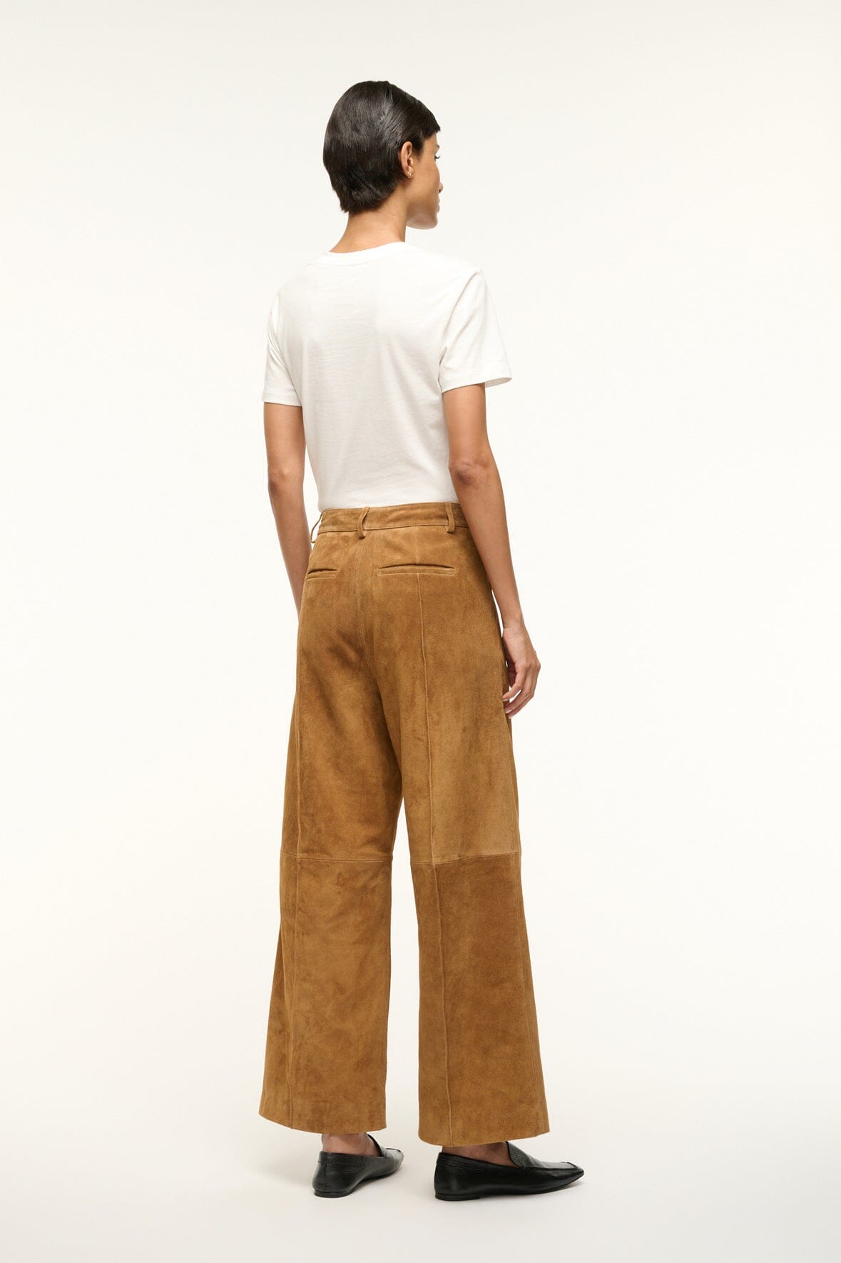 Image MASONRY PANT | TAN SUEDE 4 of 6 and Clicking this image will trigger a zoom pop-up