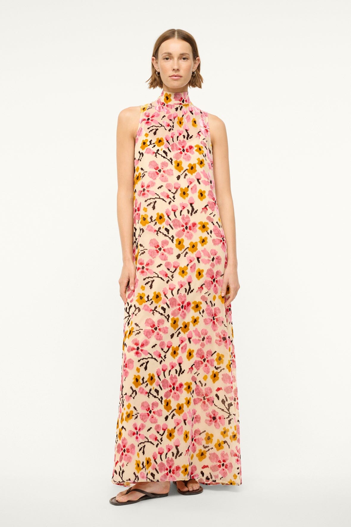 Image ALBEE DRESS | BLOSSOM FLORAL TAPESTRY 1 of 7 and Clicking this image will trigger a zoom pop-up