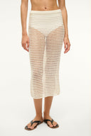 Image INES COVERUP SKIRT | IVORY 2 of 4