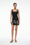 Image LE SABLE DRESS | DAHLIA DAYDREAM BLACK 1 of 6