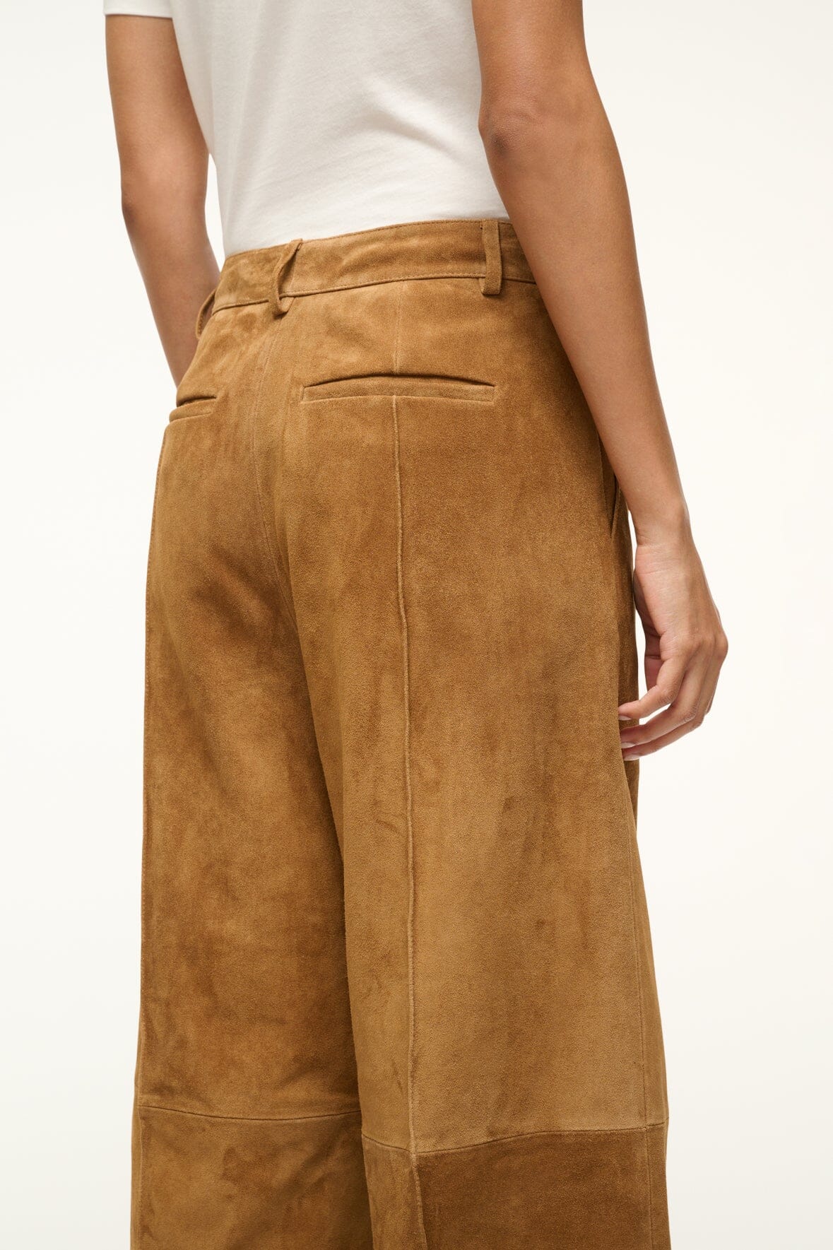 Image MASONRY PANT | TAN SUEDE 5 of 6 and Clicking this image will trigger a zoom pop-up