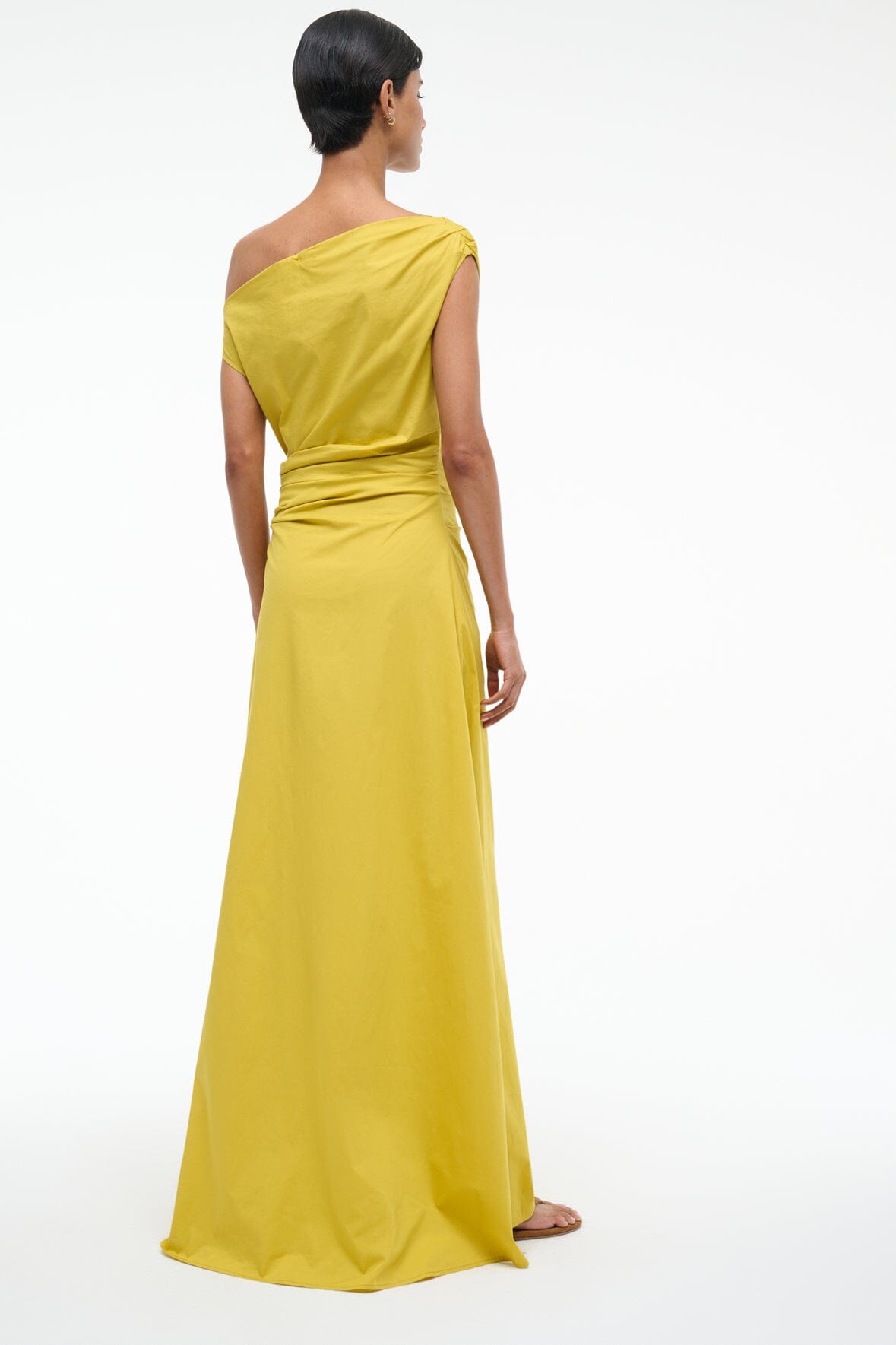 Image MAXI PHARE DRESS | CHARTREUSE 4 of 6 and Clicking this image will trigger a zoom pop-up