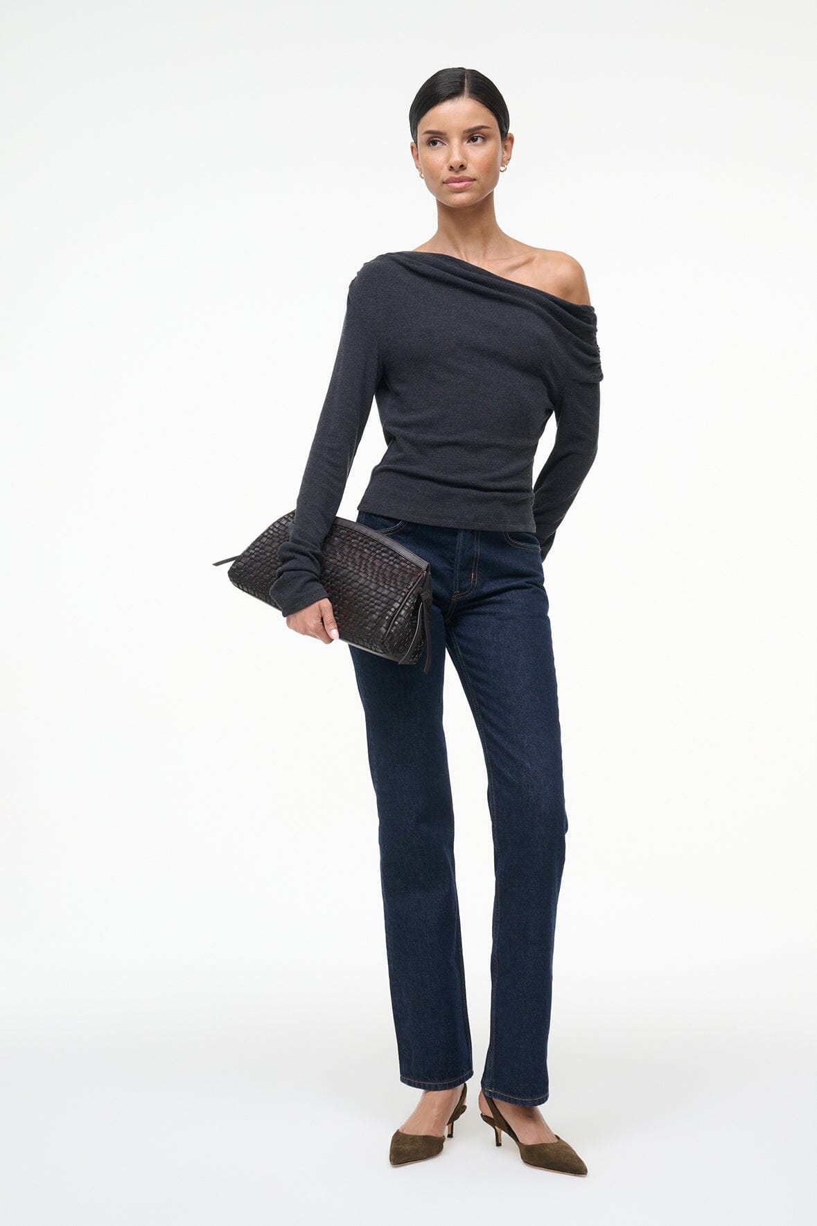 Image PHILOMENA TOP | CHARCOAL 5 of 5 and Clicking this image will trigger a zoom pop-up