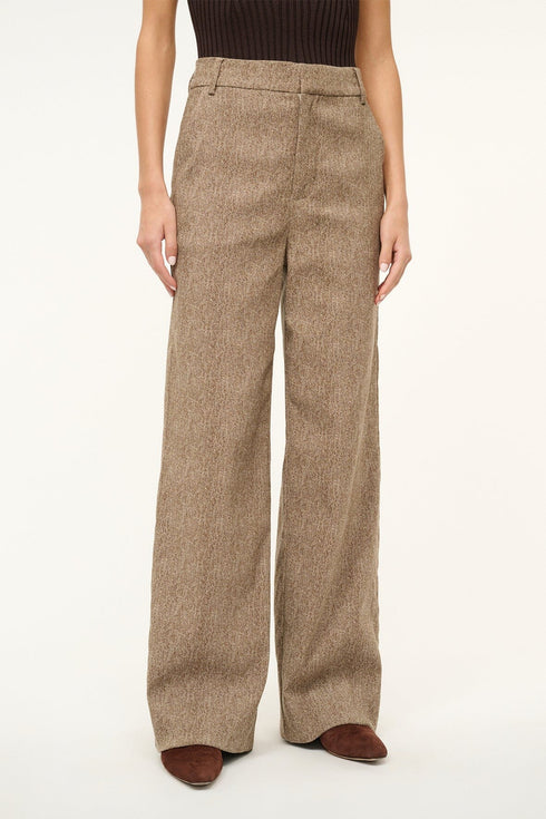 Go to PRINCE HERRINGBONE PANT MOCHA view 2