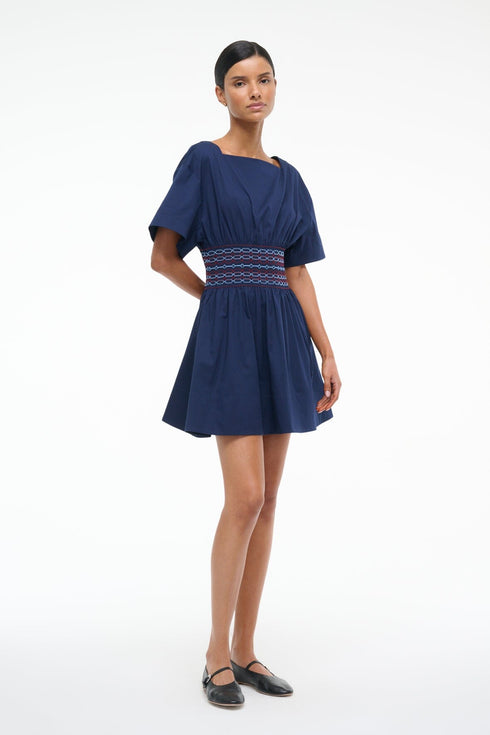 Go to AMY MINI DRESS NAVY view 2