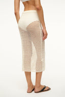 Image INES COVERUP SKIRT | IVORY 3 of 4