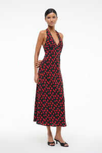 LUCCA DRESS | ON THE VINE BLACK