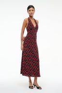 Image LUCCA DRESS | ON THE VINE BLACK 3 of 5