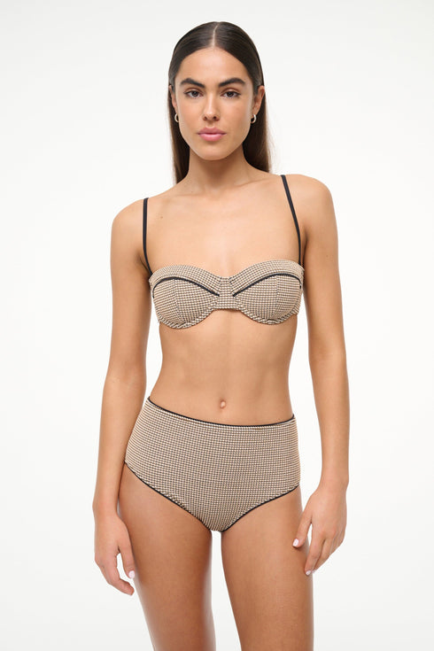 Go to JO BALCONETTE BIKINI TOP NATURAL PIQUE view 1