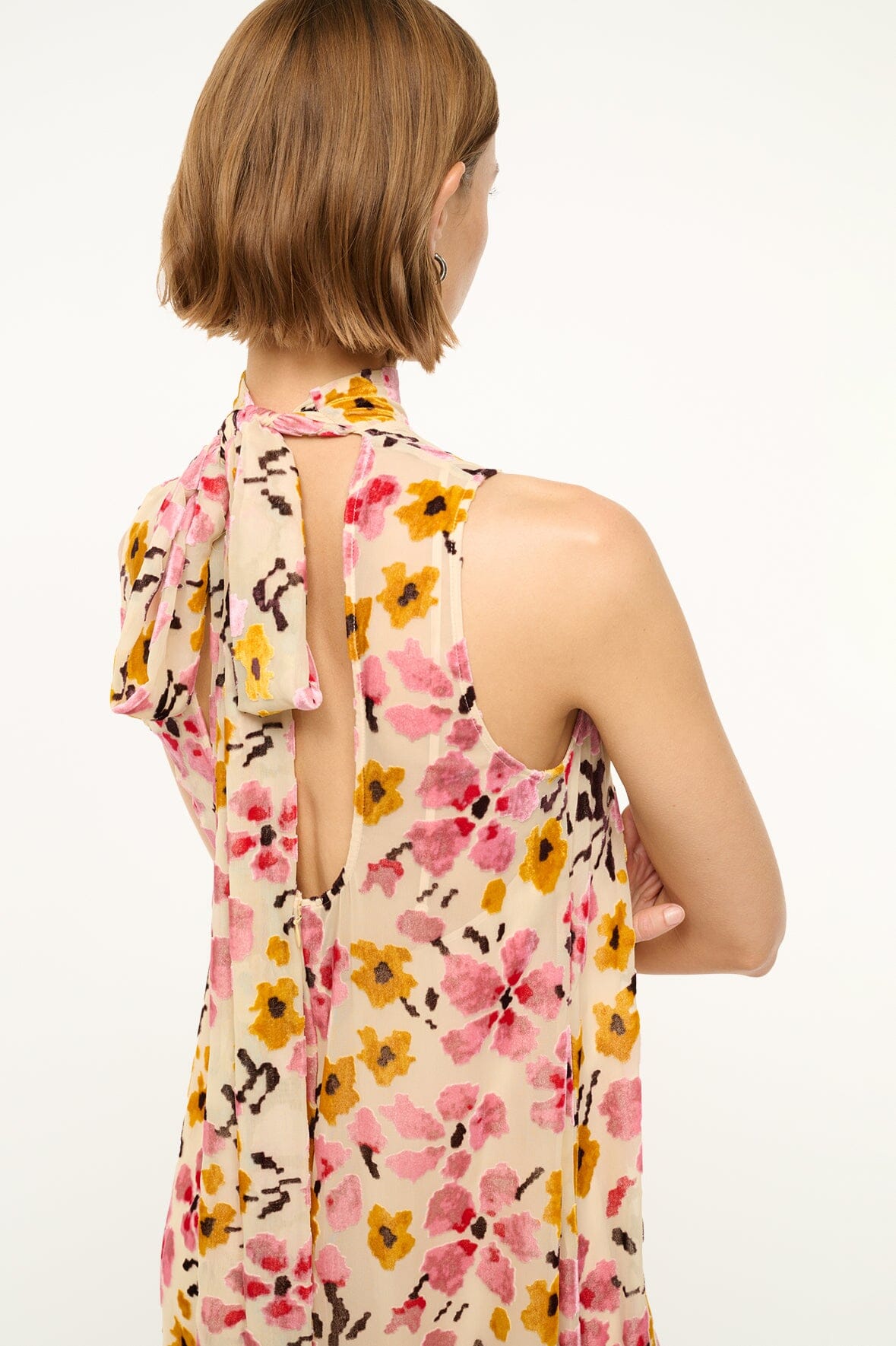 Image ALBEE DRESS | BLOSSOM FLORAL TAPESTRY 2 of 8 and Clicking this image will trigger a zoom pop-up