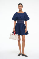 Image AMY MINI DRESS | NAVY 4 of 6