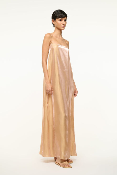 Go to DELFINA DRESS ROSE GOLD view 2