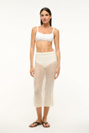 Image INES COVERUP SKIRT | IVORY 1 of 4