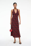 Image LUCCA DRESS | ON THE VINE BLACK 5 of 5