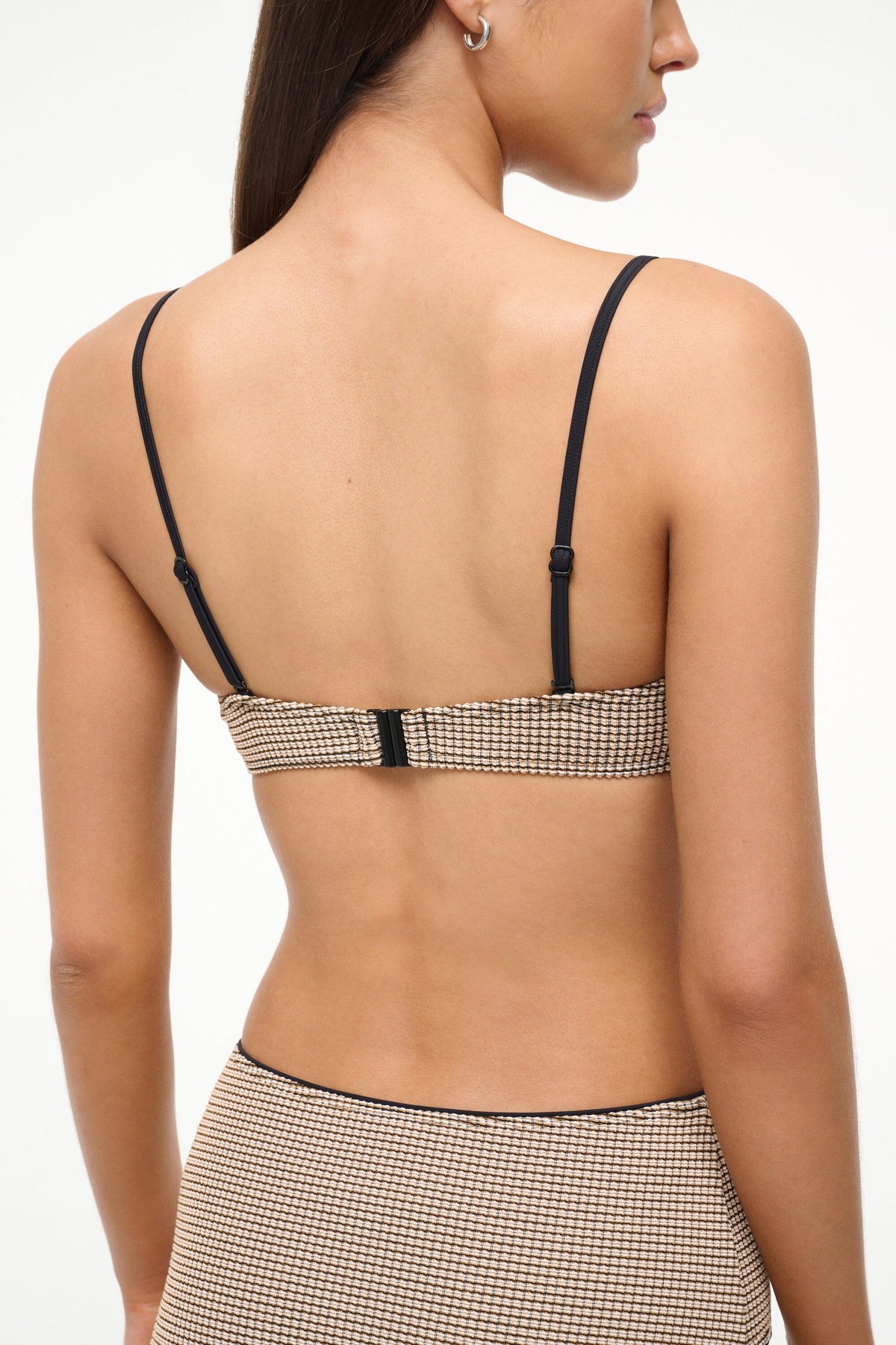 Image JO BALCONETTE BIKINI TOP | NATURAL PIQUE 6 of 9 and Clicking this image will trigger a zoom pop-up