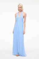 STAUD, Luma Dress in Clear Blue, Size 12