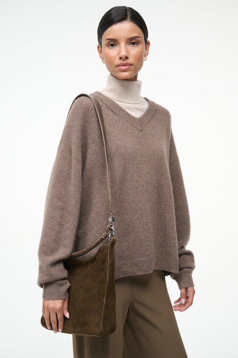 Go to MEL SHOULDER BAG TRUFFLE SUEDE view 2