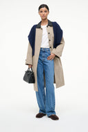 Image ALBA BALLET FLAT | ESPRESSO SHEARLING 2 of 7
