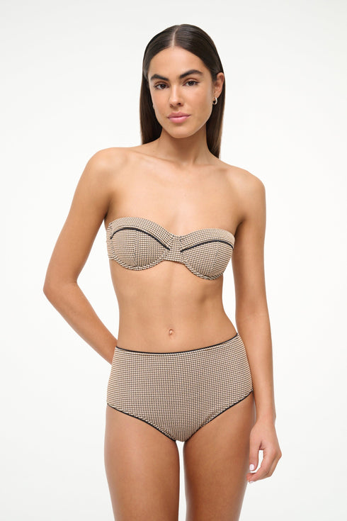 Go to JO BALCONETTE BIKINI TOP NATURAL PIQUE view 2