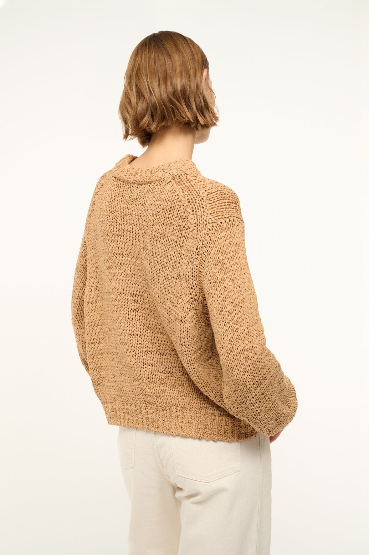 Image CALA SWEATER | CAMEL 3 of 6 and Clicking this image will trigger a zoom pop-up