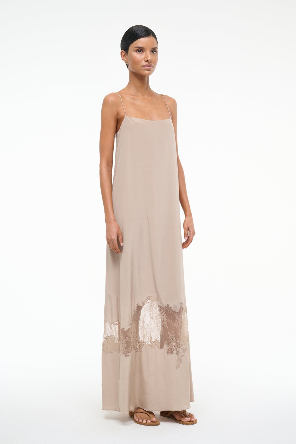 DELFINA SILK DRESS | DUNE