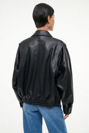 Image EUGENE LEATHER JACKET | BLACK 4 of 5