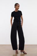 Image JACKSON STUDDED BARREL JEAN | BLACK 3 of 11
