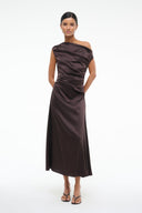 Image PHARE SILK DRESS | EARTH 3 of 6