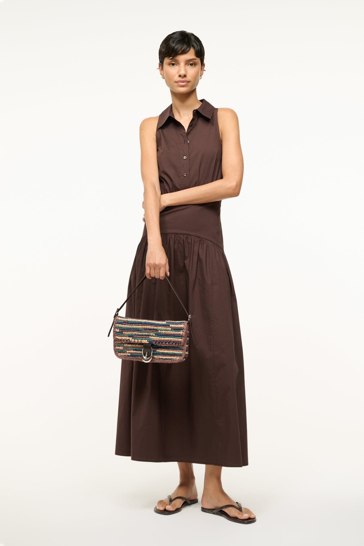 Image HARLOW RAFFIA BAG | MIXED RAFFIA 6 of 8 and Clicking this image will trigger a zoom pop-up