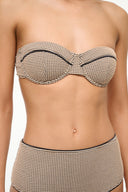 Image JO BALCONETTE BIKINI TOP | NATURAL PIQUE 7 of 9
