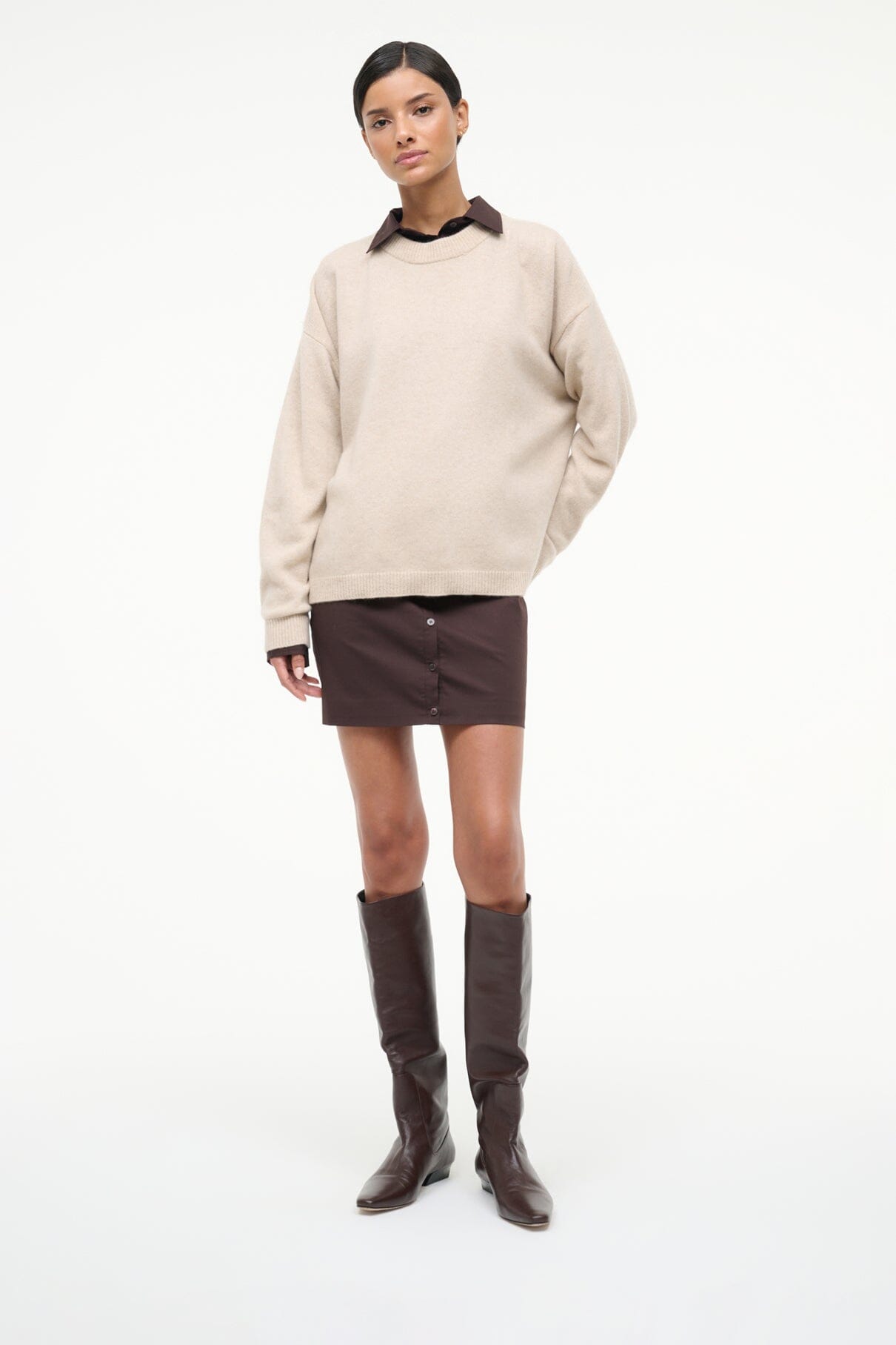 STAUD WALLY FLAT BOOT ESPRESSO