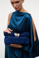 CUFF CLUTCH | COBALT COBALT / OS