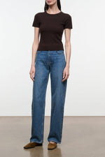 LEO HIGH RISE JEAN | VINTAGE WASH